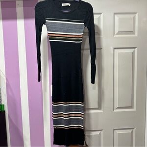 A&F Maxi dress long sleeves